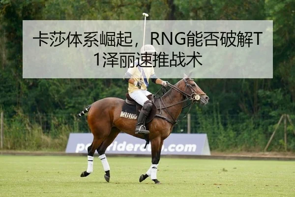 卡莎体系崛起，RNG能否破解T1泽丽速推战术